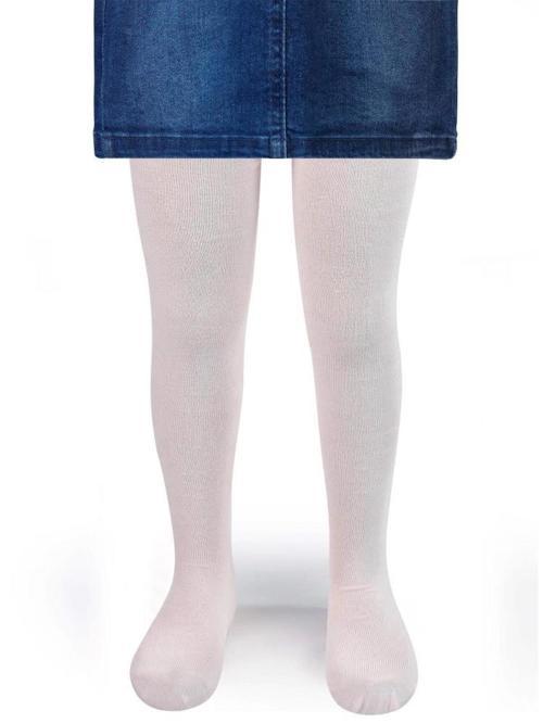 Düz Desenli 3-11 Yaş Çocuk Kız Külotlu Çorap - Pembe9-10 Yaş