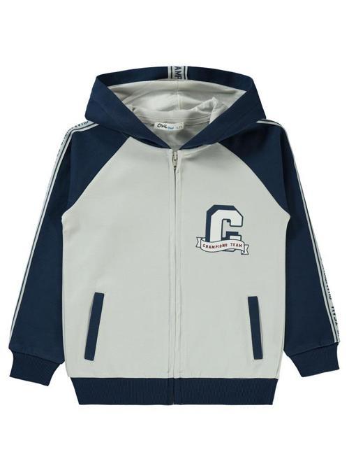 Champıons Baskılı 6-9 Yaş Hırka - Lacivert9-10 Yaş