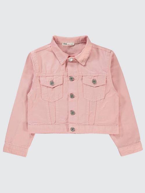 Keten 10-13 Yaş Ceket - Pembe12-13 Yaş