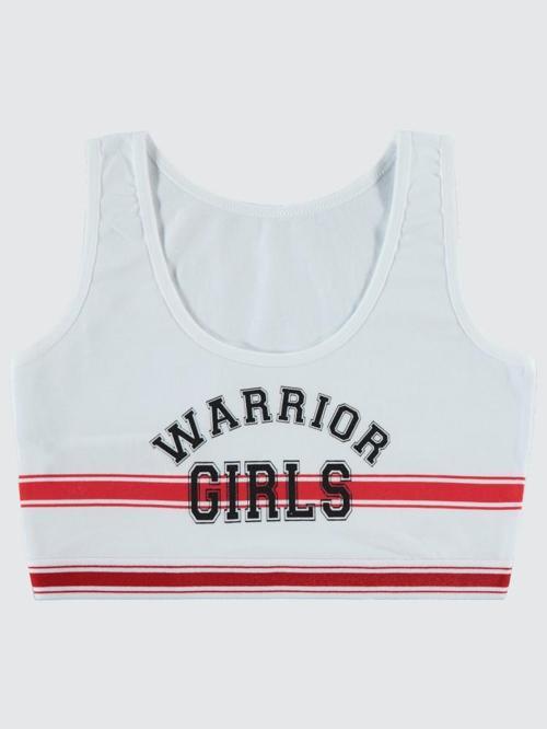 Warrıor 8-14 Yaş Büstiyer - Beyaz10-11 Yaş