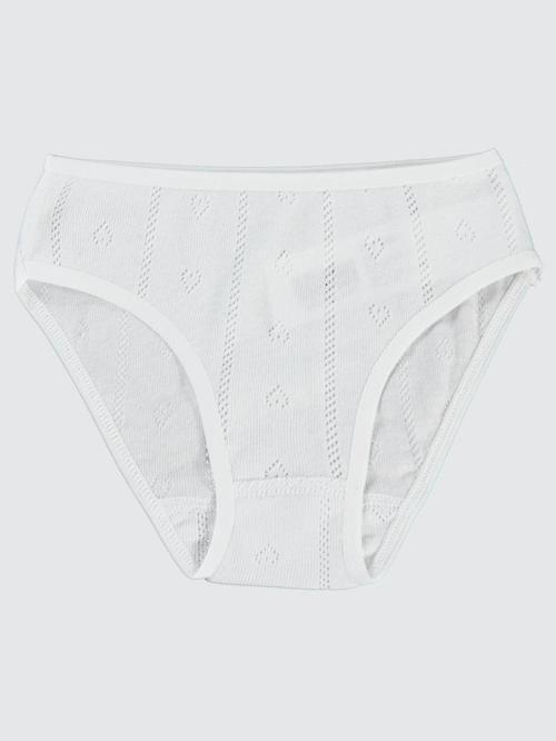 Kız Çocuk 2'li Külot Set 2-10 Yaş - Beyaz2-3 Yaş