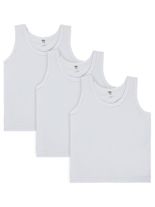 Basic Geniş Askılı 2-10 Yaş 3'lü Atlet Set - Standart2-3 Yaş