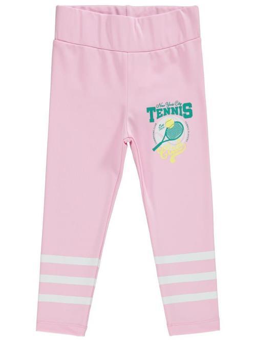 Tenis Baskılı 2-5 Yaş Tayt - Pembe2-3 Yaş