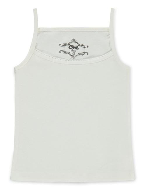 Basic İp Askılı Ribana 2-12 Yaş Atlet - Standart2-3 Yaş