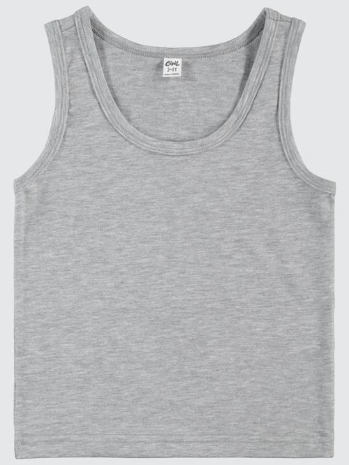 Basic 2-10 Yaş 2'li Atlet Set - Gri2-3 Yaş