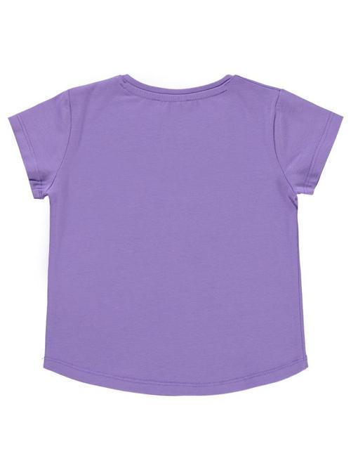 Unicorn Baskılı 2-5 Yaş Tişört - Lila5-6 Yaş