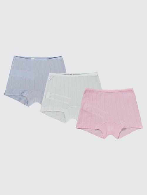 Ribana Jakarlı 2-10 Yaş 3'lü Boxer Set - Standart6-7 Yaş