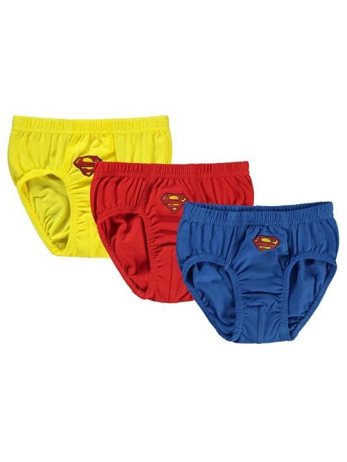 Süperman 2-10 Yaş 3'lü Külot Set - Standart10-11 Yaş