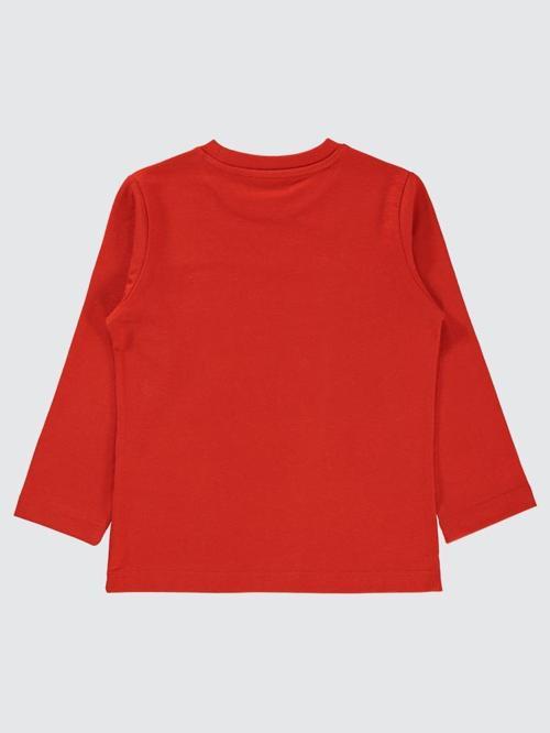 Street Gamer Baskılı 2-5 Yaş Sweatshirt - Kırmızı3-4 Yaş