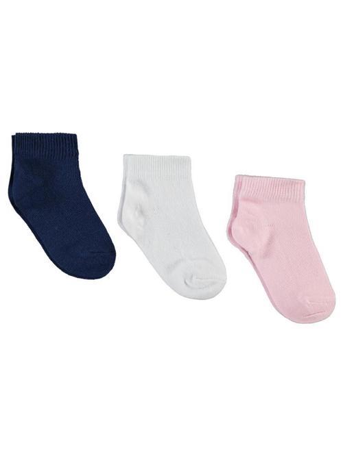 Basic 3'lü 2-12 Yaş Kız Patik Çorap - Standart10-11 Yaş