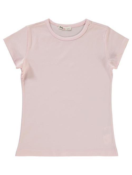 Basic 6-9 Yaş Tişört - Pembe7-8 Yaş