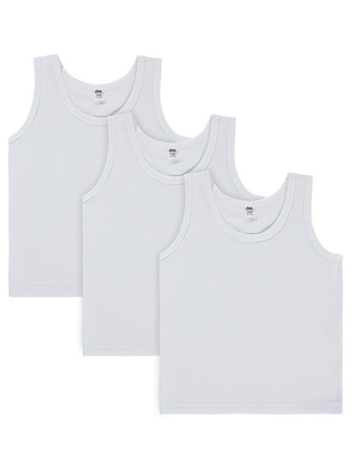 Basic Geniş Askılı 2-10 Yaş 3'lü Atlet Set - Standart6-7 Yaş