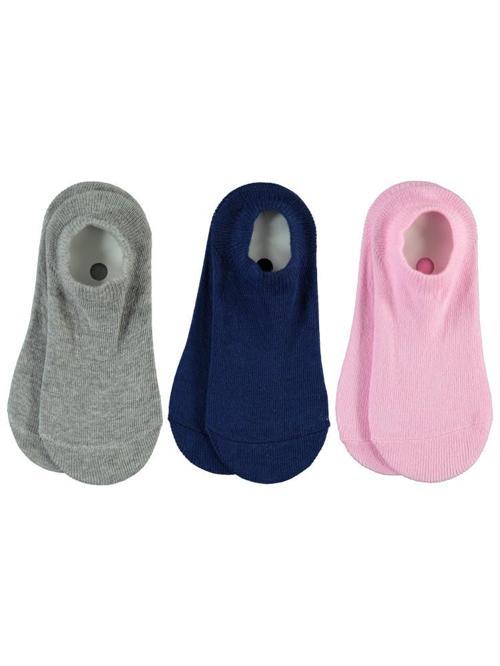 Basic 3'lü 2-12 Yaş Kız Babet Çorap - Standart10-11 Yaş