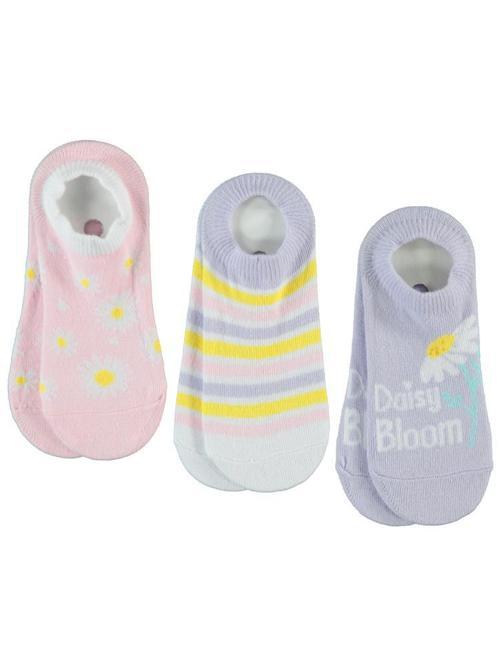 Daisy 3'lü 2-12 Yaş Kız Babet Çorap - Standart6-7 Yaş