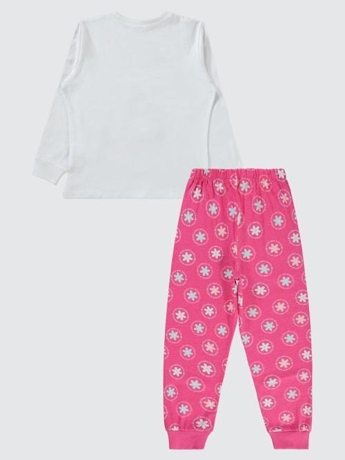 Papatya Desenli 6-9 Yaş Pijama Takımı - Pembe8-9 Yaş