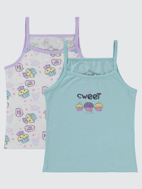 Sweet 2-10 Yaş 2'li Atlet Set - Standart8-9 Yaş