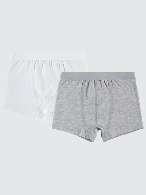 Basic 2-10 Yaş 2'li Boxer Set - Gri4-5 Yaş