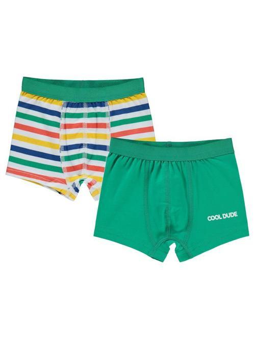 Erkek Çocuk 2'li Boxer Set 2-10 Yaş  - Standart2-3 Yaş