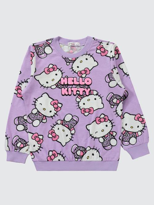 10-13 Yaş Pijama Takımı - Lila11-12 Yaş