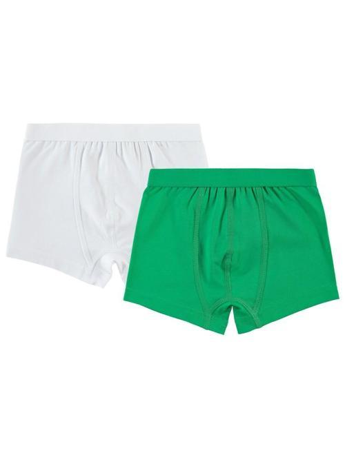 Basic 2-10 Yaş 2'li Boxer Set - Yeşil6-7 Yaş