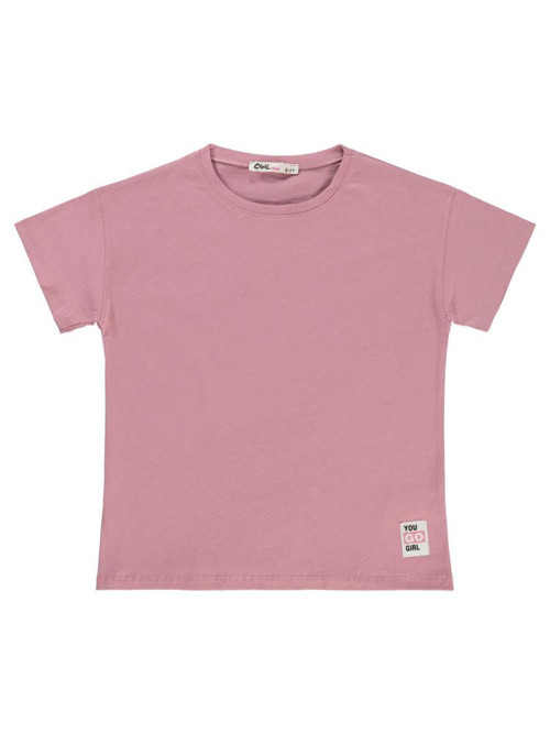 Basic 10-13 Yaş Tişört - Pembe13-14 Yaş