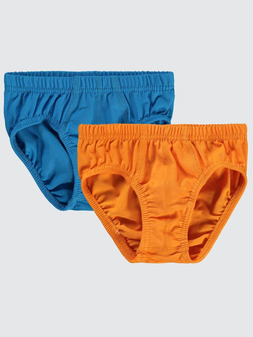 Basic 2-10 Yaş 2'li Külot Set - Mavi10-11 Yaş