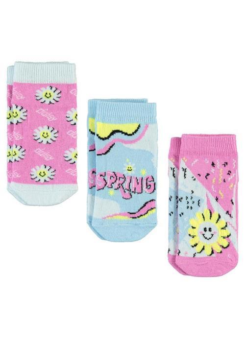 Daisy 3'lü 2-12 Yaş Patik Çorap - Standart8-9 Yaş