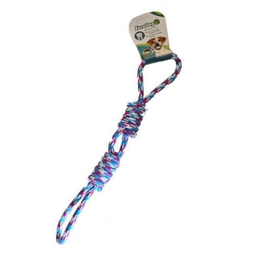 Diş İpi İki Burgu Üç Hal.Mor Mavi Bey.30cm