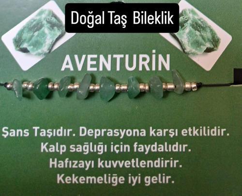 AVENTURİN DOĞAL TAŞ BİLEKLİK