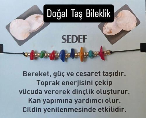 SEDEF DOĞAL TAŞ BİLEKLİK