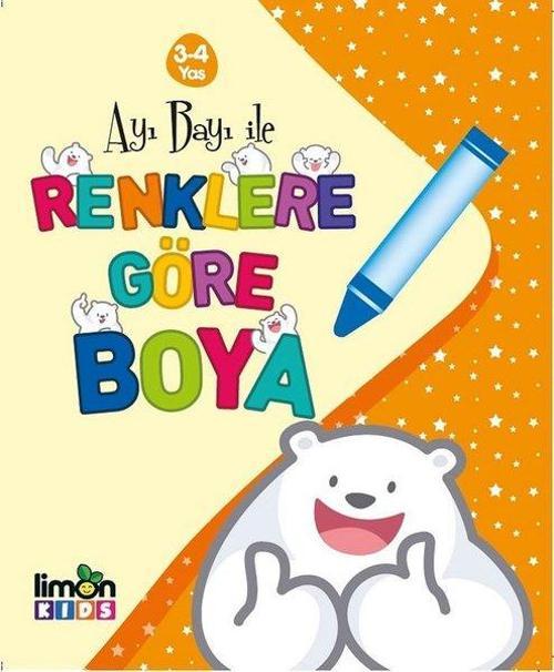 Ayı Bayı ile Renklere Göre Boya 3-4 Yaş