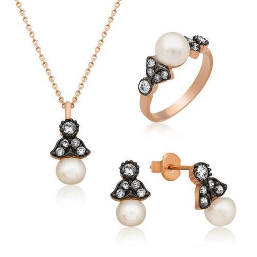 ​Gümüş İnci Bayan Set SL2966