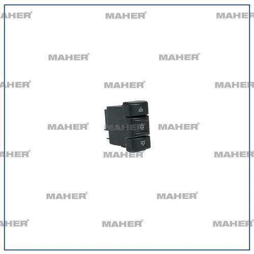 Cam Açma Düğmesi R19 (Çiftli) Sol (Oem No:7700817339)