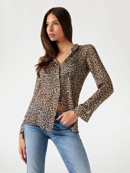 Clouis Kadın Çok Renkli Relaxed Fit Gömlek W5YH0XWDW82-P1MM