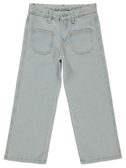 Önü Cepli 10-13 Yaş Pantolon - Mavi10-11 Yaş