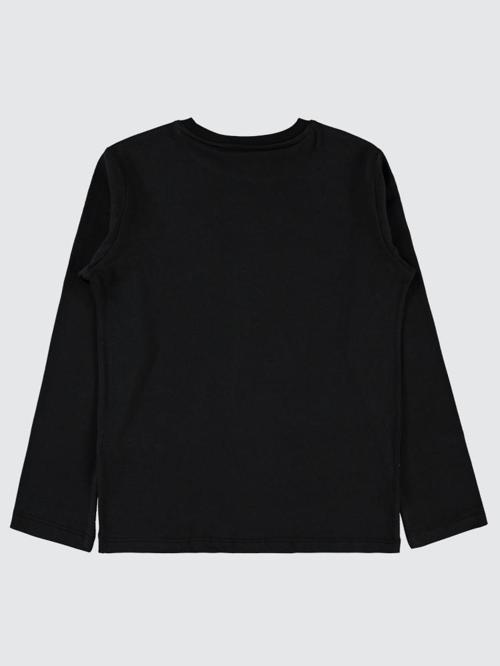 Champıon Baskılı 10-13 Yaş Sweatshirt - Siyah12-13 Yaş