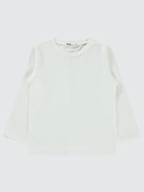 Basic 2-5 Yaş Sweatshirt - Ekru2-3 Yaş