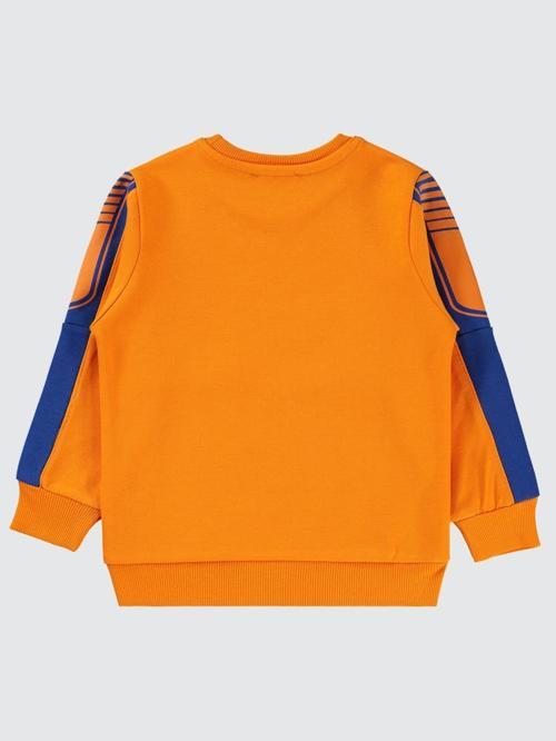 Always Ready Baskılı 2-5 Yaş Sweatshirt - Turuncu2-3 Yaş
