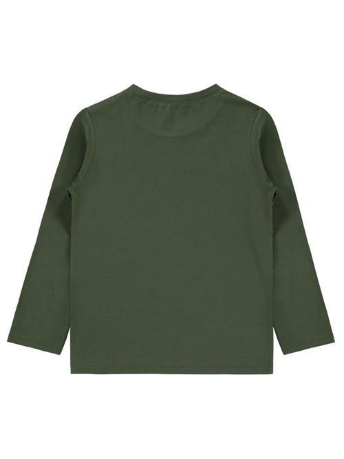Basic 6-9 Yaş Sweatshirt - Haki8-9 Yaş