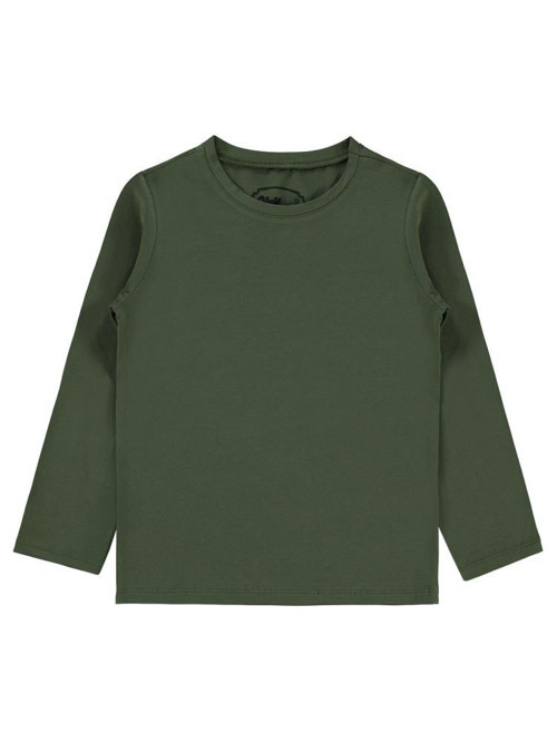 Basic 6-9 Yaş Sweatshirt - Haki8-9 Yaş