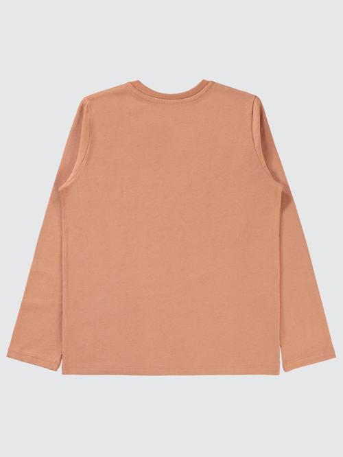 Wild Life Baskılı 10-13 Yaş Sweatshirt - Turuncu12-13 Yaş