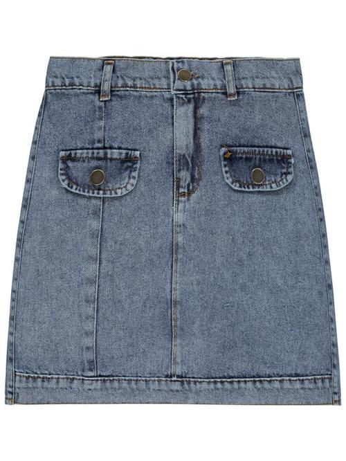 Cep Kapaklı 10-13 Yaş Etek - Mavi10-11 Yaş