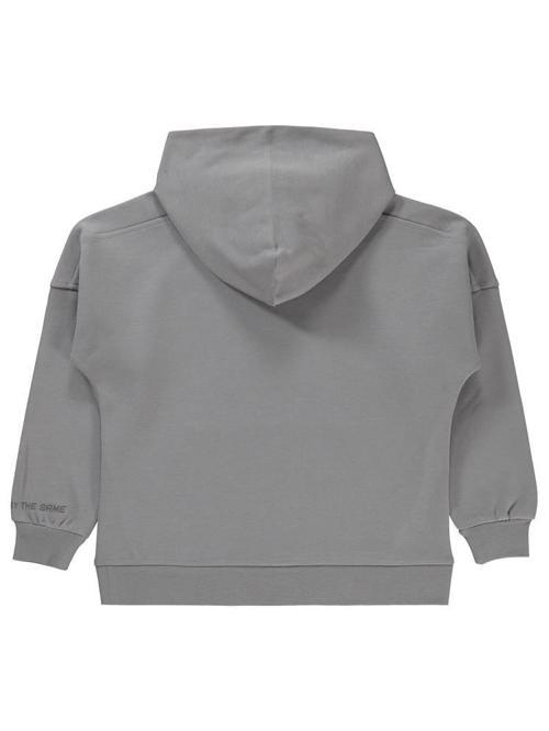 Unclear Future Baskılı 10-13 Yaş Sweatshirt - Gri13-14 Yaş