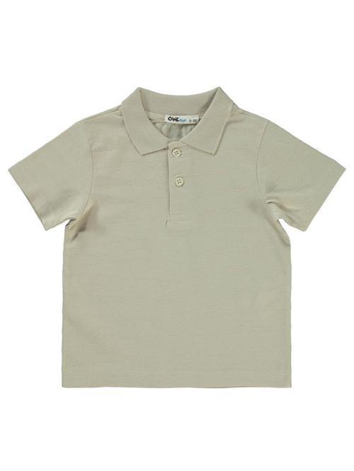 Çizgili 2-5 Yaş Tişört - Gri2-3 Yaş