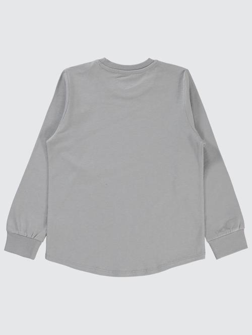 Yelken 6-9 Yaş Sweatshirt - Gri9-10 Yaş