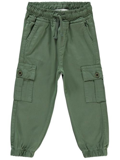 Paçası Lastikli 2-5 Yaş Pantolon - Haki3-4 Yaş