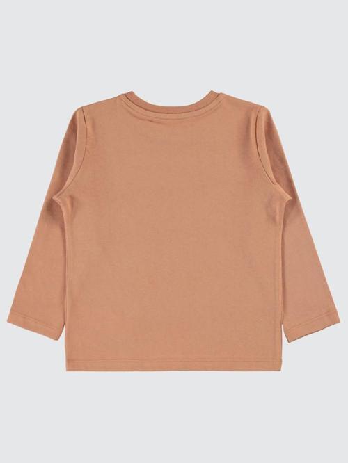 Astronaut Baskılı 2-5 Yaş Sweatshirt - Turuncu2-3 Yaş