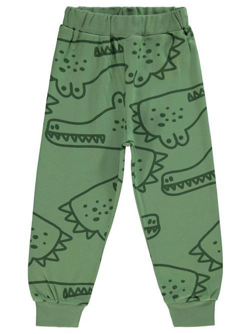 Empirme Timsah Baskılı 2-5 Yaş Eşofman Altı - Haki2-3 Yaş