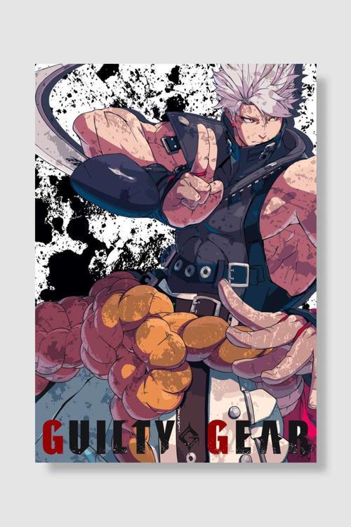 Guilty Gear Strive Anime Poster Çerçevesiz Yüksek Kalite Duvar Poster