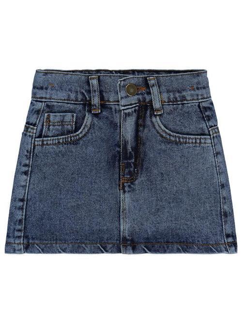 Düz 2-5 Yaş Etek - Mavi4-5 Yaş